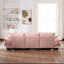 Canapé modulaire modulaire, canapé à assise profonde, canapé en velours côtelé, meubles rembourrés confortables pour salon, appartement, studio, bureau, ayant plusieurs combinaisons-555407960-555407961