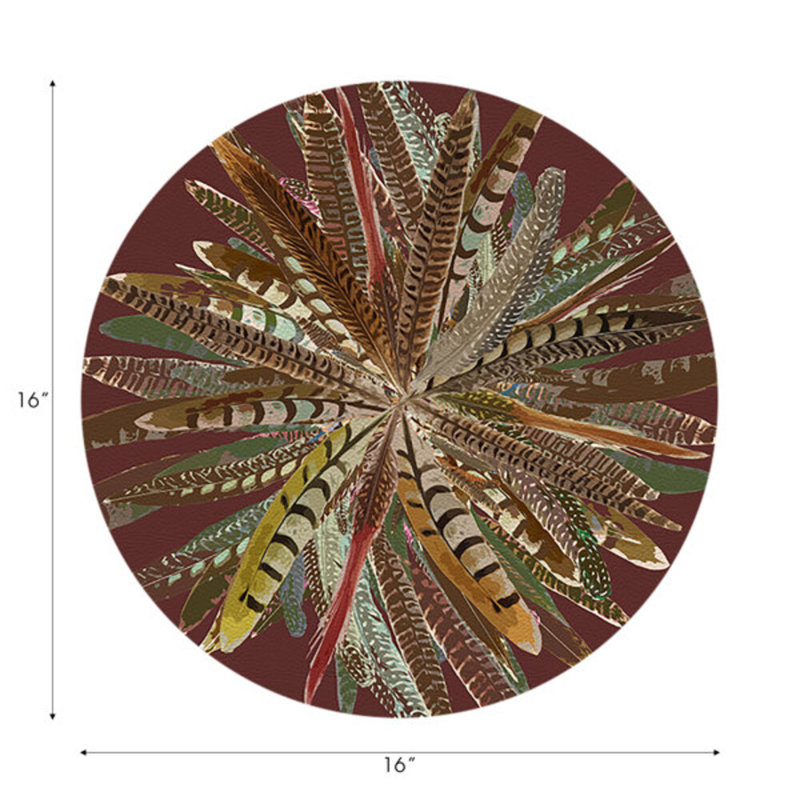 Napperon Pheasant Feathers, Porto