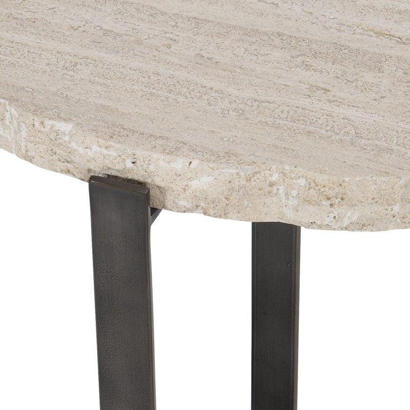 Sayers Stone Top End Table