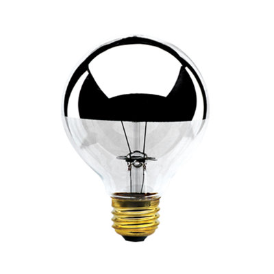 40 Watt (40 Watt Equivalent), G25 Incandescent, Dimmable Light Bulb, (2700K) E26/Medium (Standard) Base