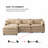 Modular 3 Seater with Ottoman-918396611