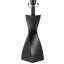 Ensemble de lampes de table noires 23,5 po Lisia