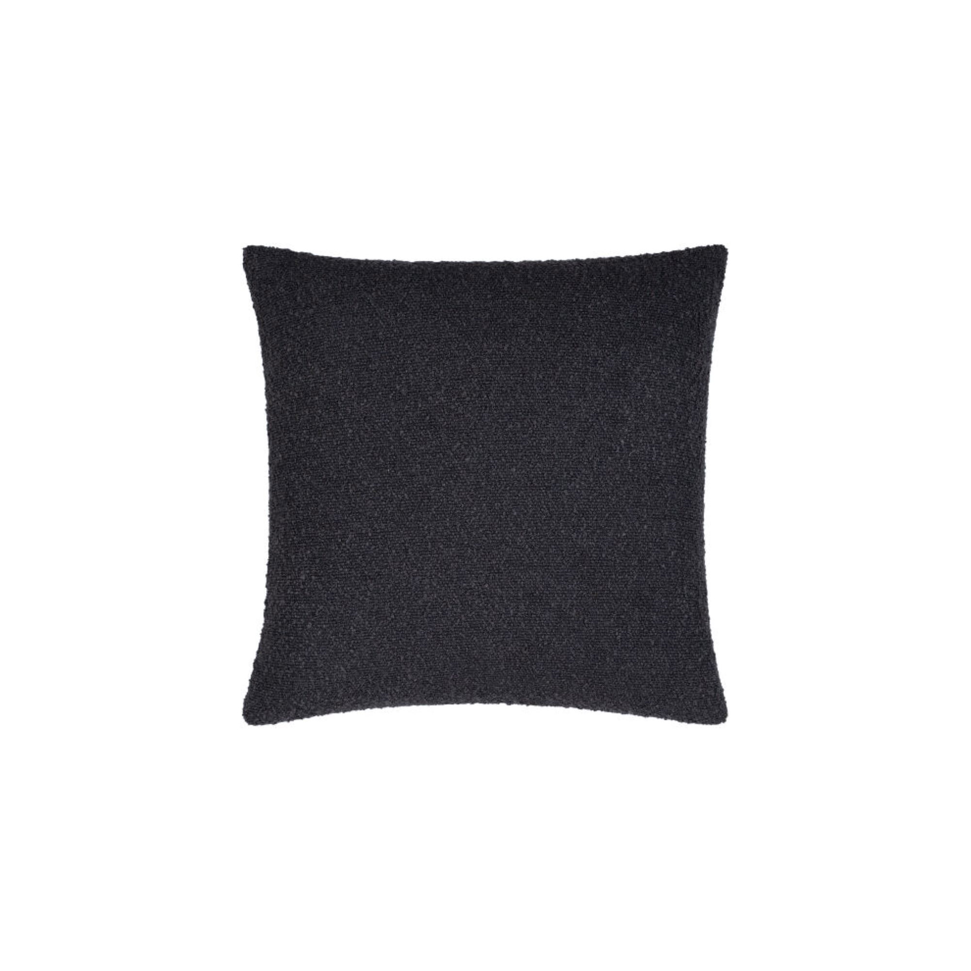 Amalfi Boucle Throw Pillow, Dark Brown, 20" x 20", Pillow Cover Only - No Insert