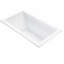 Andrea® 19 DoloMatte 54" x 32" Soaking Solid Surface Bathtub-334094719-296523261