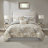 Ensemble d'édredon en mélange de coton texturé 7 pièces Beacon-1122563849
