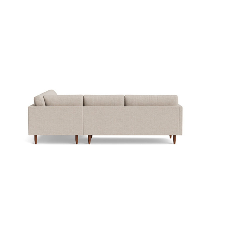 Skinny Fat Sectional, Right Hand Facing, Performance Weave - Natural