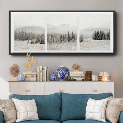 Snowbound- Framed Canvas