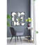 Miroir mural contemporain 35,6 po