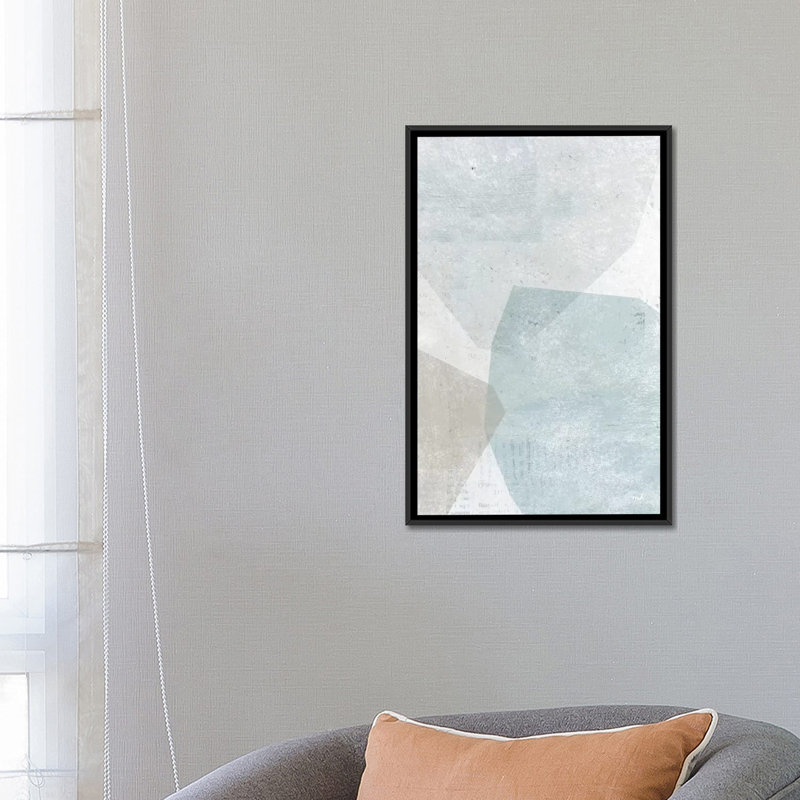 «Pensif I», reproduction d'impression sur toile tendue, H 26 po x l 18 po x P 1,5 po, Toile avec cadre noir, Pas de tapis
