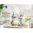Porcelain Ceramic Dancer Decorative Silver Sculpture Set-1476030114