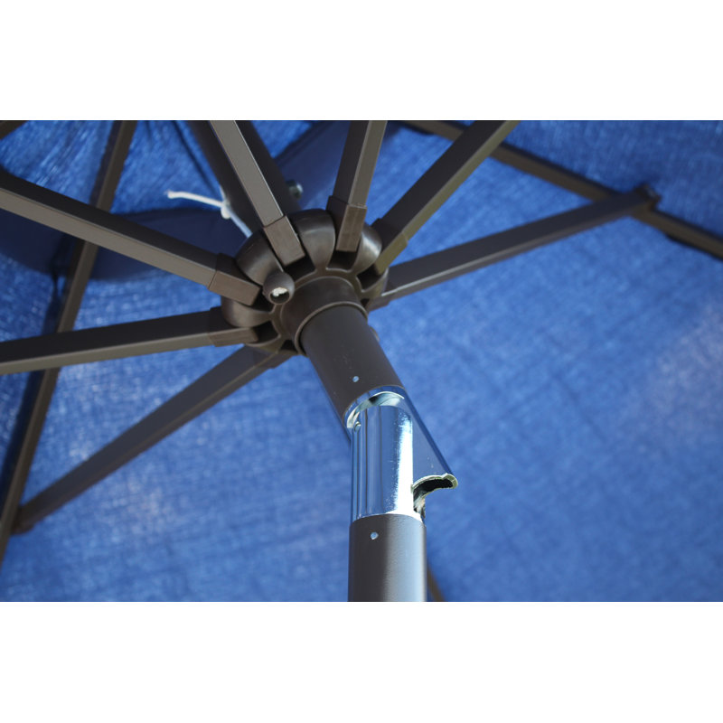 Parasol de marché 9 pi Vanderpool, Bleu marine