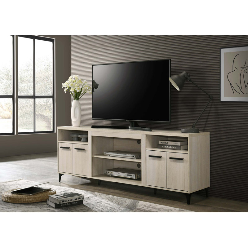 Evander 70"W 4-Door TV Stand