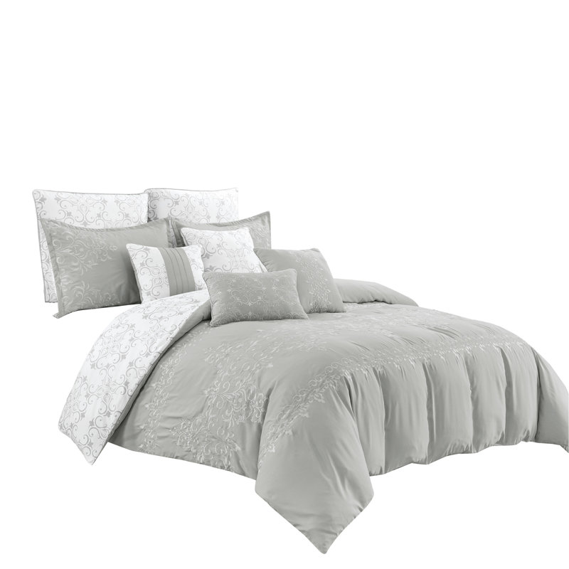 Channel Comforter, Queen Comforter + 8 Additional Pieces