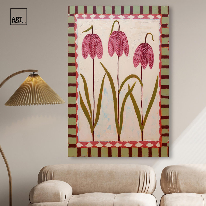 «Rustic Bloom I», reproduction d'art sur toile par Art Remedy, galerie tendue, 36 x 54, H 54 po x l 36 po