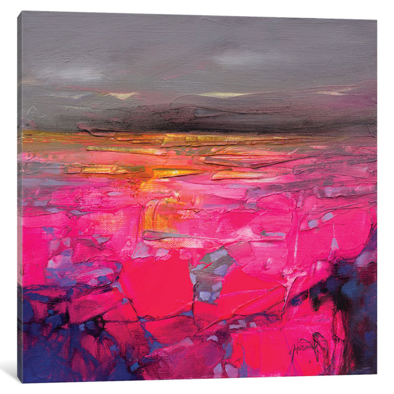 « fluid study i », impression sur toile, H 12 po x l 12 po x P 0,75 po, Pas de tapis, Toile tendue