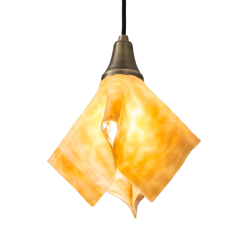 Luminaire suspendu géométrique à 1 lumière Yalanda