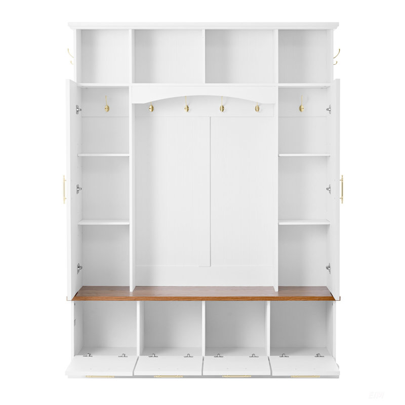 4-IN-1 Elegant 59/, White