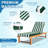 2ps 3-inch Thick Outdoor Lounge Chair Cushion-waterproof And Anti-fading, Suitable For Most 80-inch Pool Terrace Chairs.-498940382-498940380