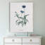 Bleu impérial - reproduction sur toile-22481678
