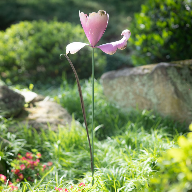 Piquet de jardin en métal Rocaligh