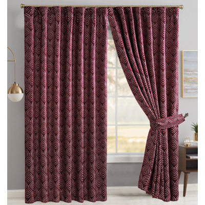 Marmaduke Cotton Blend Blackout Curtain Pair