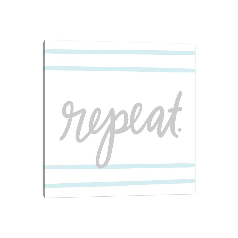 Nursery Rules IV by Noonday Design - Wrapped Canvas Gallery-Wrapped Canvas Giclée, 30.48 cm H x 30.48 cm W