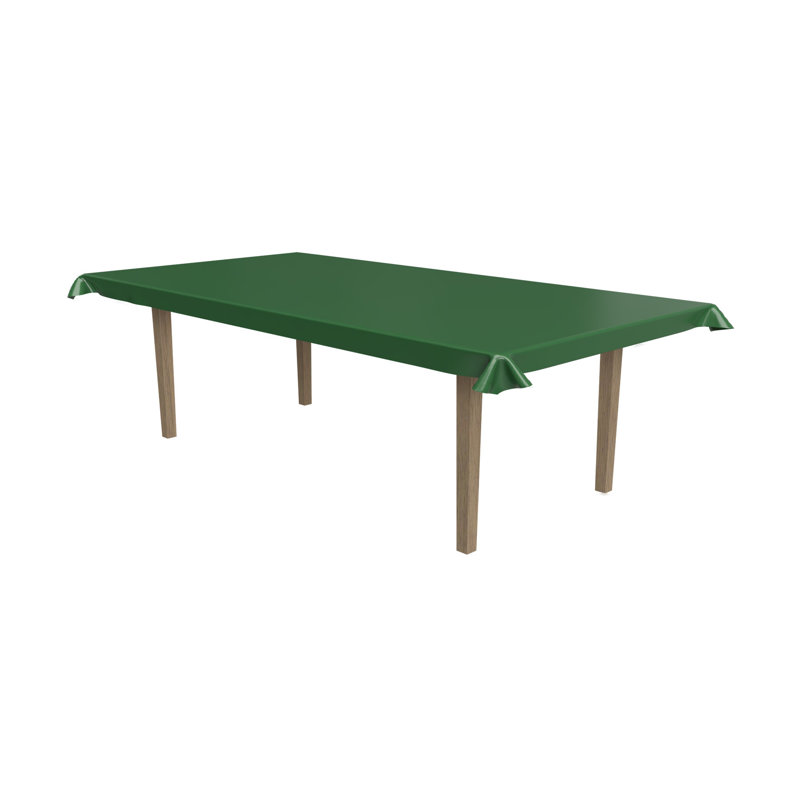 Rouleau de table en plastique - 40 po x 100 pi - paquet de 1, Teinte verte