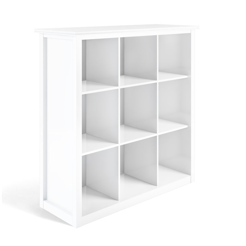 Artisan - Bibliothèque à 9 cubes et unité de rangement - Blanc, Blanc