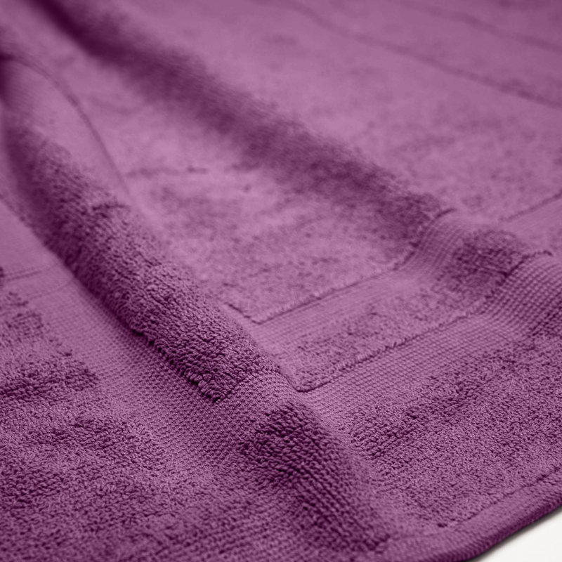 Tapis de bain Joktan, Prune
