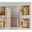 Organisateur de rangement portatif pour garde-robe pour vêtements, commode à vêtements, 12 portes magnétiques - 12 cubes et 2 tringles, 16 cintres