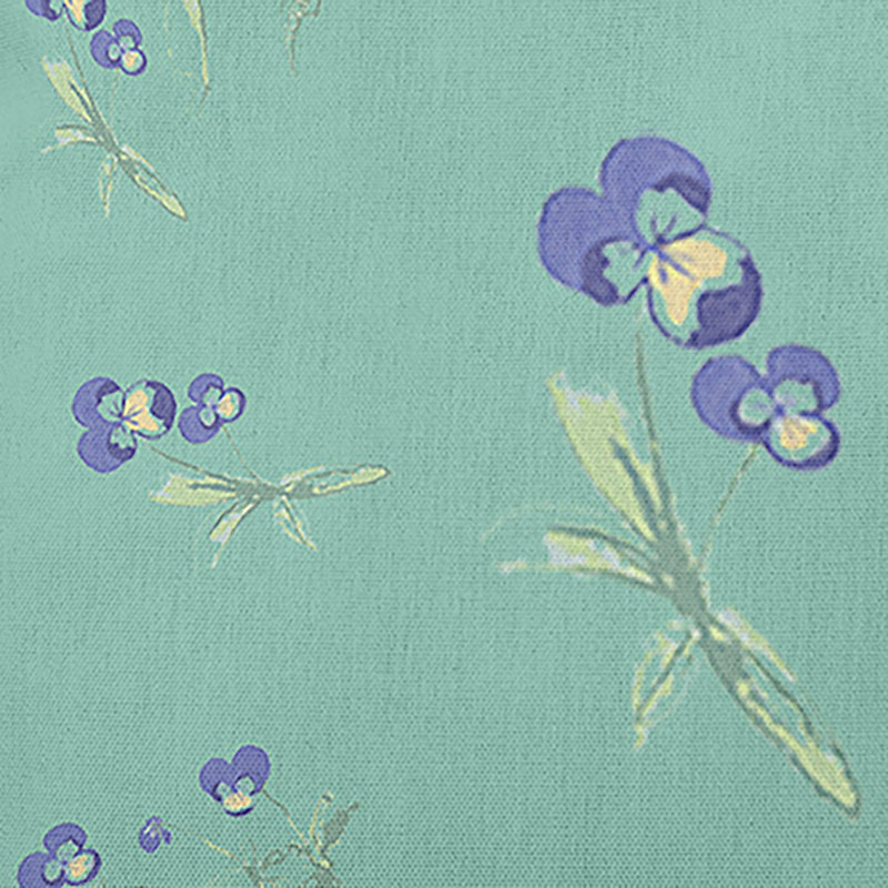 Coussin décoratif Violets PF1634GR62, H 14 po x l 20 po, Rectangulaire