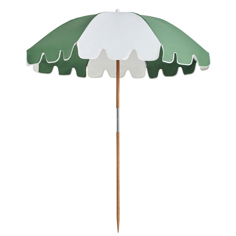 Emmet 67'' Beach Umbrella, Green