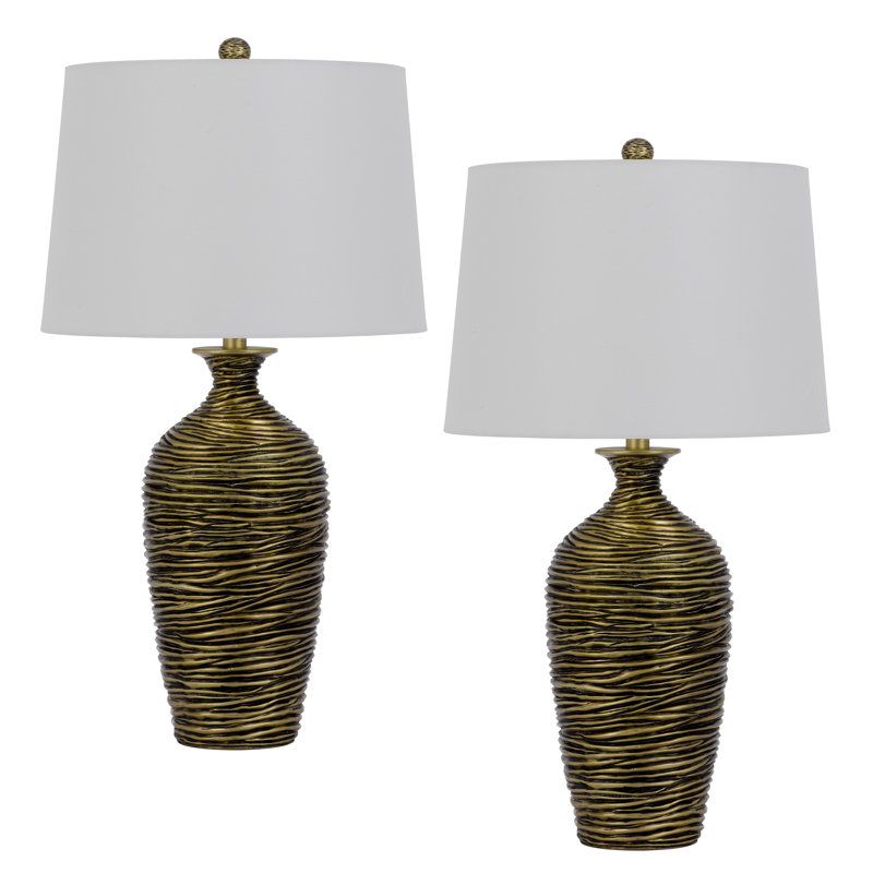 Lampe de table en résine