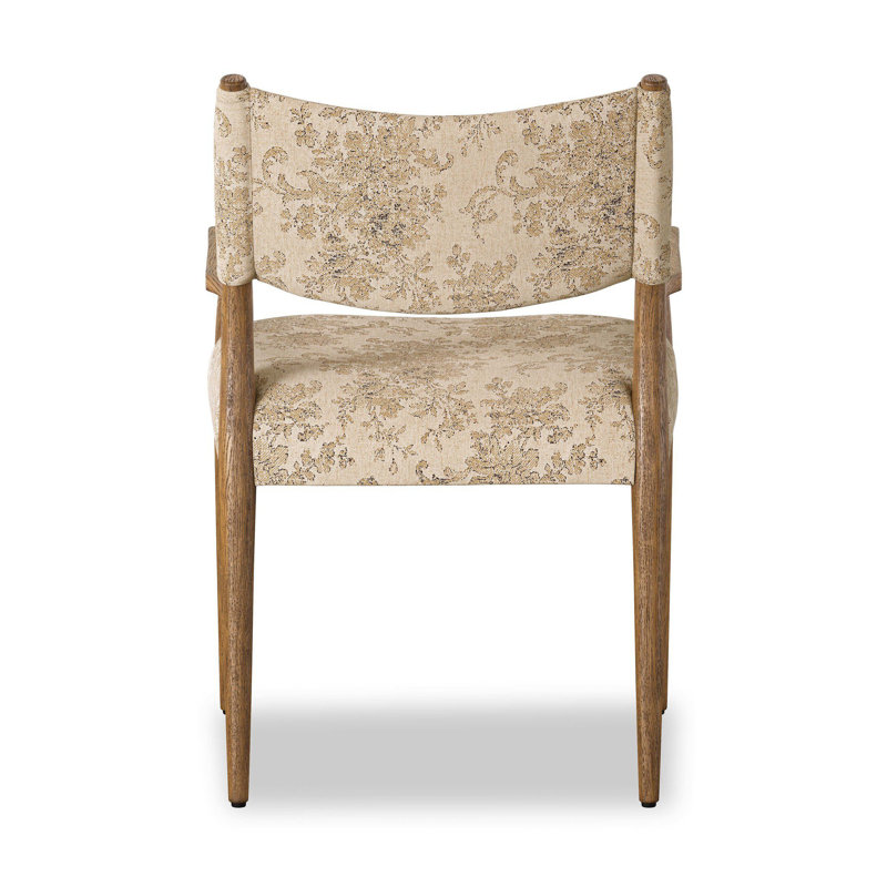 Tara Yokum Dining Armchair, Toasted Oak, Fallingbrook Natural
