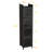Contemporary Storage Cabinet With Four Glass Doors, Black For A Functional Home Ideal Entryway And Living Room-468413002-468413007