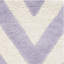 Tapis lavande / ivoire en laine touffeté à la main Sanyla-87785850