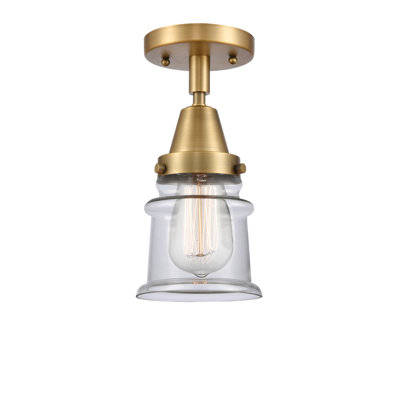 Alvi Glass Semi Flush Mount