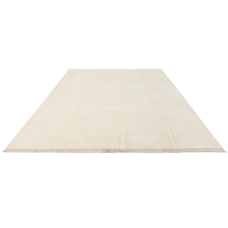 Tapis beige pâle 8 x 10 Pham