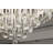 Enzie D 32'' Crystal Raindrops Chandelier Dimmable Crystal Ceiling Light for Living room Bedroom LED 3000-6000K