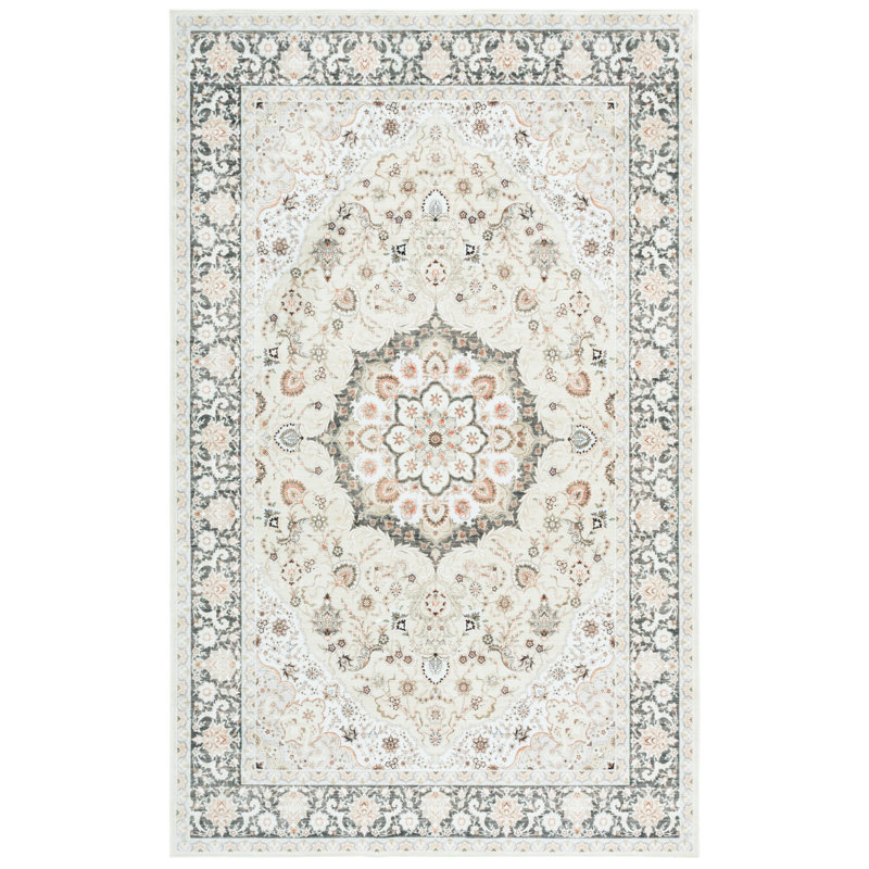 Arizona Performance Machine Washable Floral Indoor Rug, Rectangle 3' x 5'
