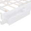 Lit de jour en bois blanc avec lit gigogne et tiroirs de rangement doubles - Canapé-lit convertible-1229954087