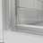 Bi - Fold Swing Pivot Shower Door With Finish Hardware, Heavy Duty Handle, Silent Switching And Pollution 30" W X 72" H 1/4" (6mm) Tempered Glass, Easy To Clean Coating, Reversible For Right Or Left