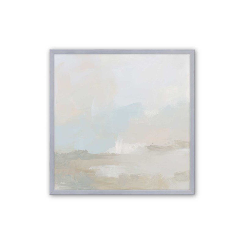 Dawn's Soft Light I Print, H 13,75 po x l 13,75 po, Encadrement ouvert, chrome poli