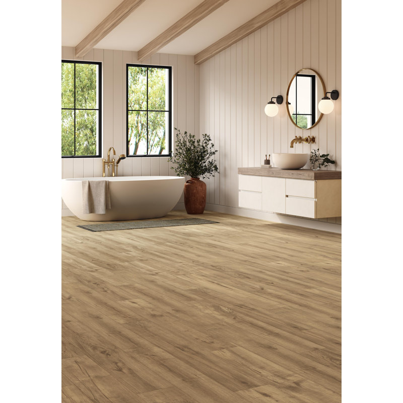 ADURA®PRO Rigid Mountain Maple 7" x 48" x 5mm SPC Luxury Vinyl Plank in Trail, Trail