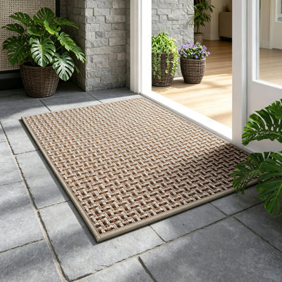 Premium Door Mat, Non-slip Washable Entrance Mat
