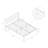 Besime Metal Platform Bed-2086737392-2086737394