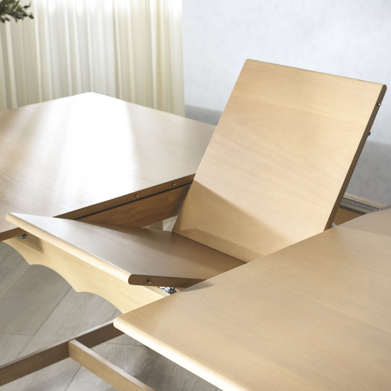 Rhylee Extendable Dining Table, Natural