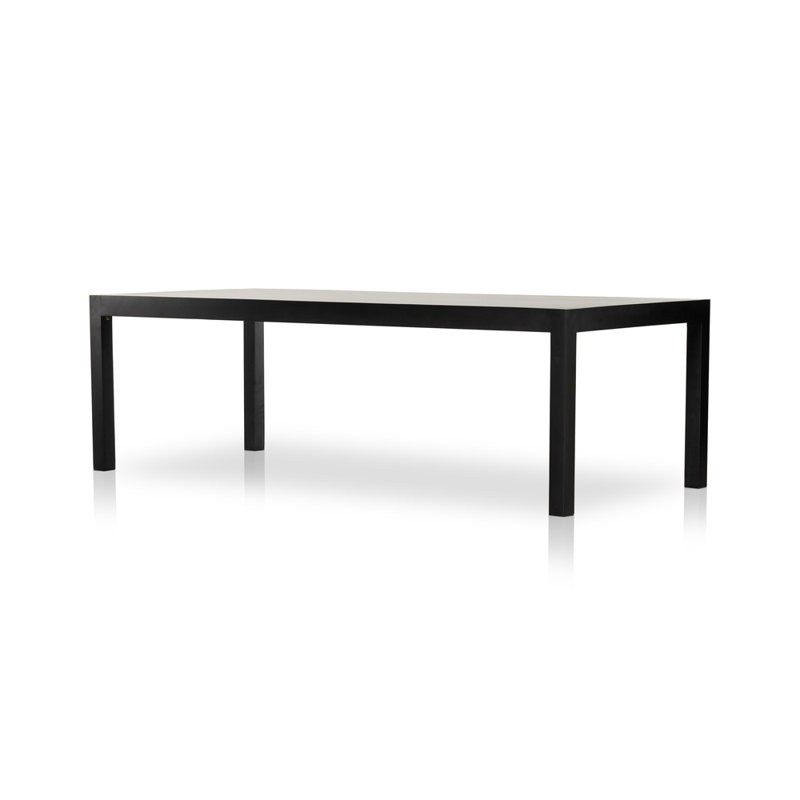 Isador Solid Wood Dining Table, Auburn Poplar, 30" H x 96" L x 42" W
