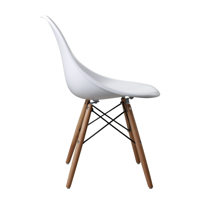 Chaise d'appoint Haynie, Blanc