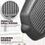 Cast Iron Grill & Griddle Pan